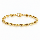 Rope Bracelet (Gold) 5mm