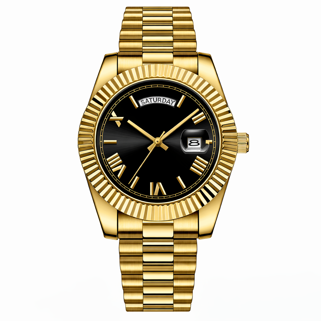 Ouro Regent Watch (Gold/Black)