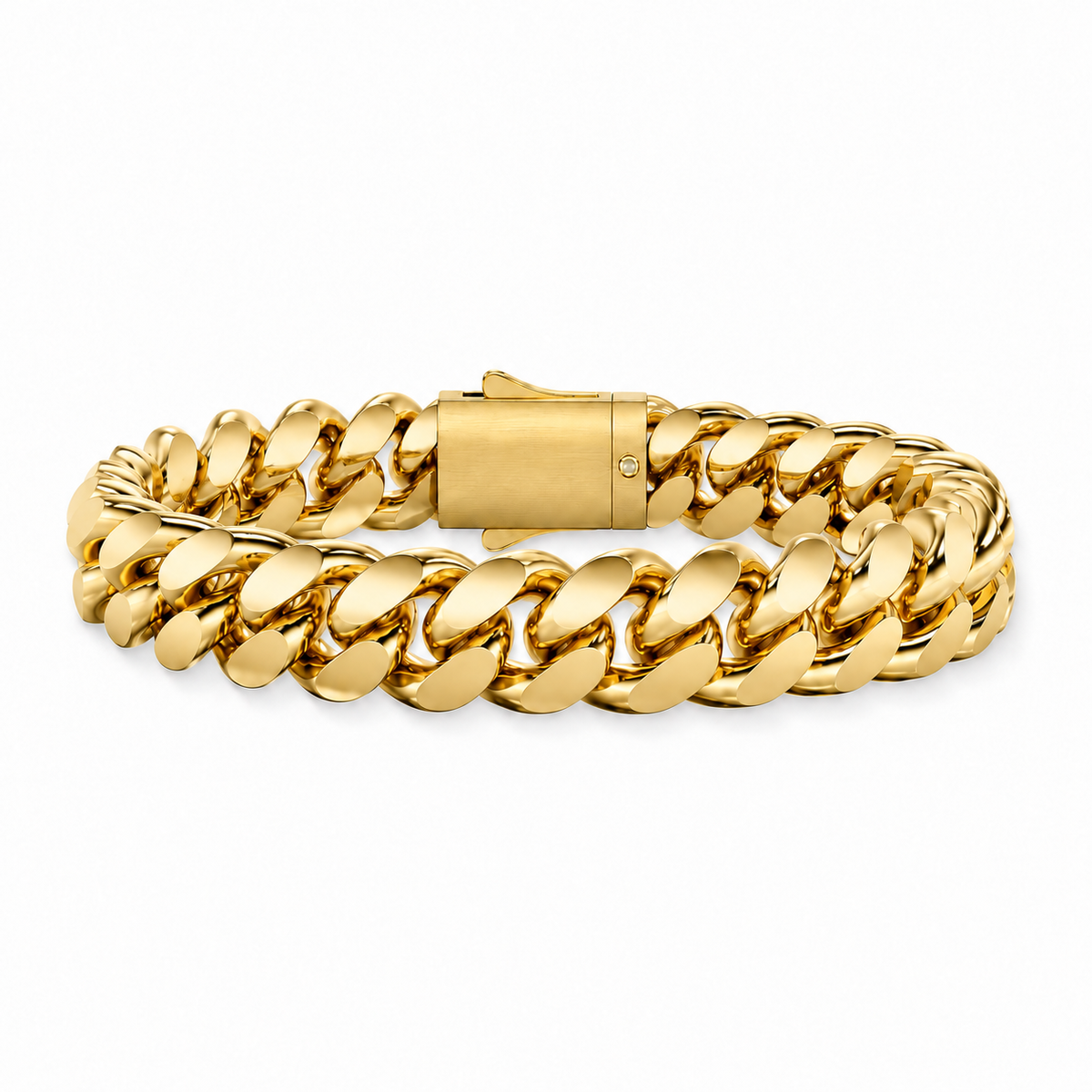 Monaco Cuban Bracelet (Gold)