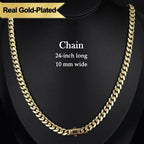 Ouro™ 14K Gold-Plated Monaco Cuban Chain