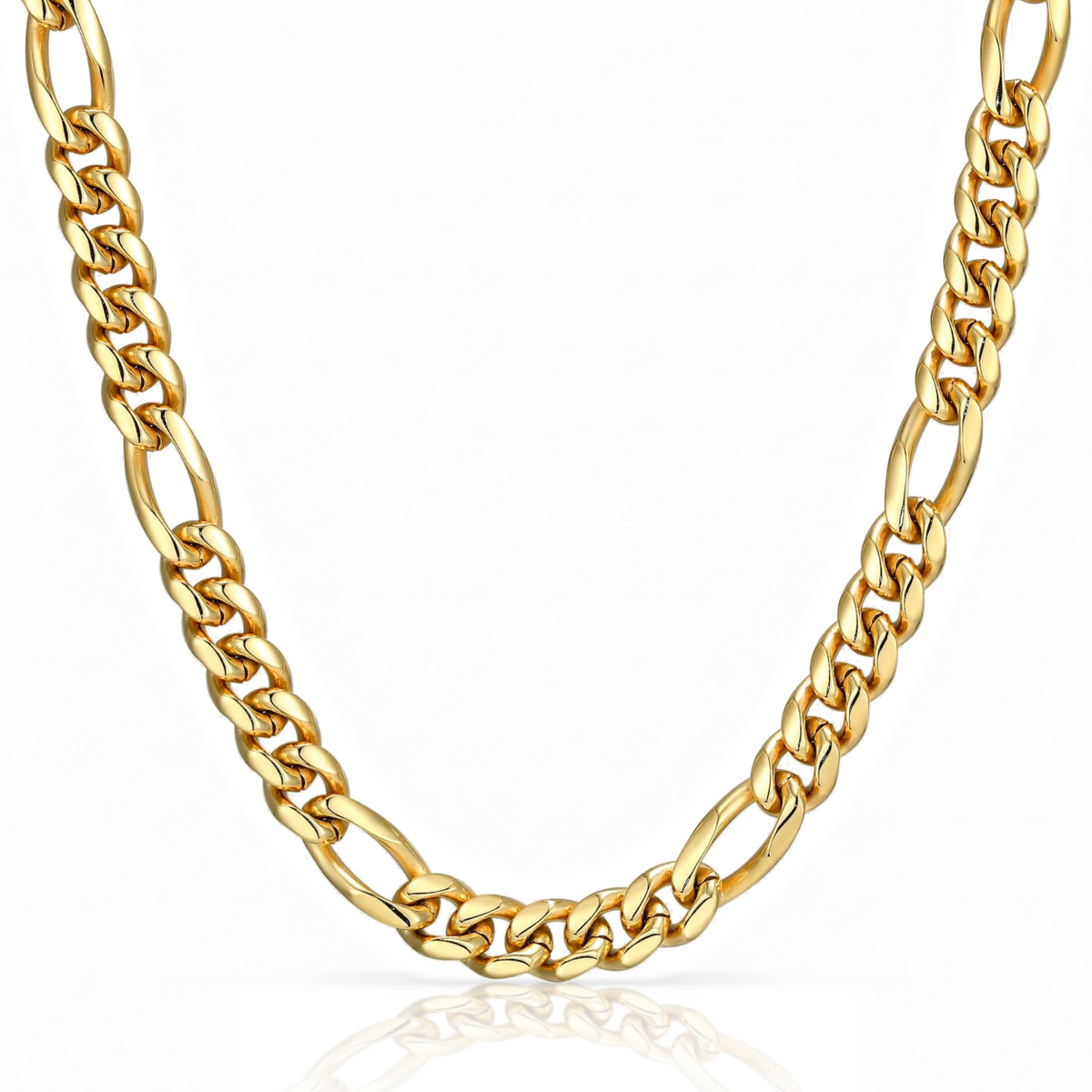 Figaro Chain (Gold) 10mm