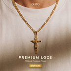 Ouro™ 14k Gold-Plated Crucifix Chains