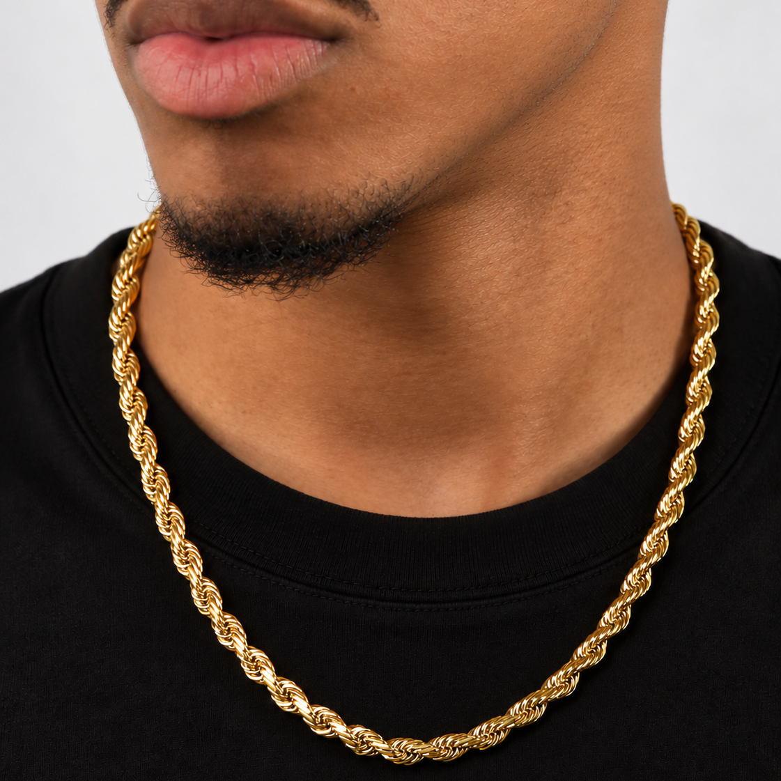 Rope Chain (Gold) 5mm