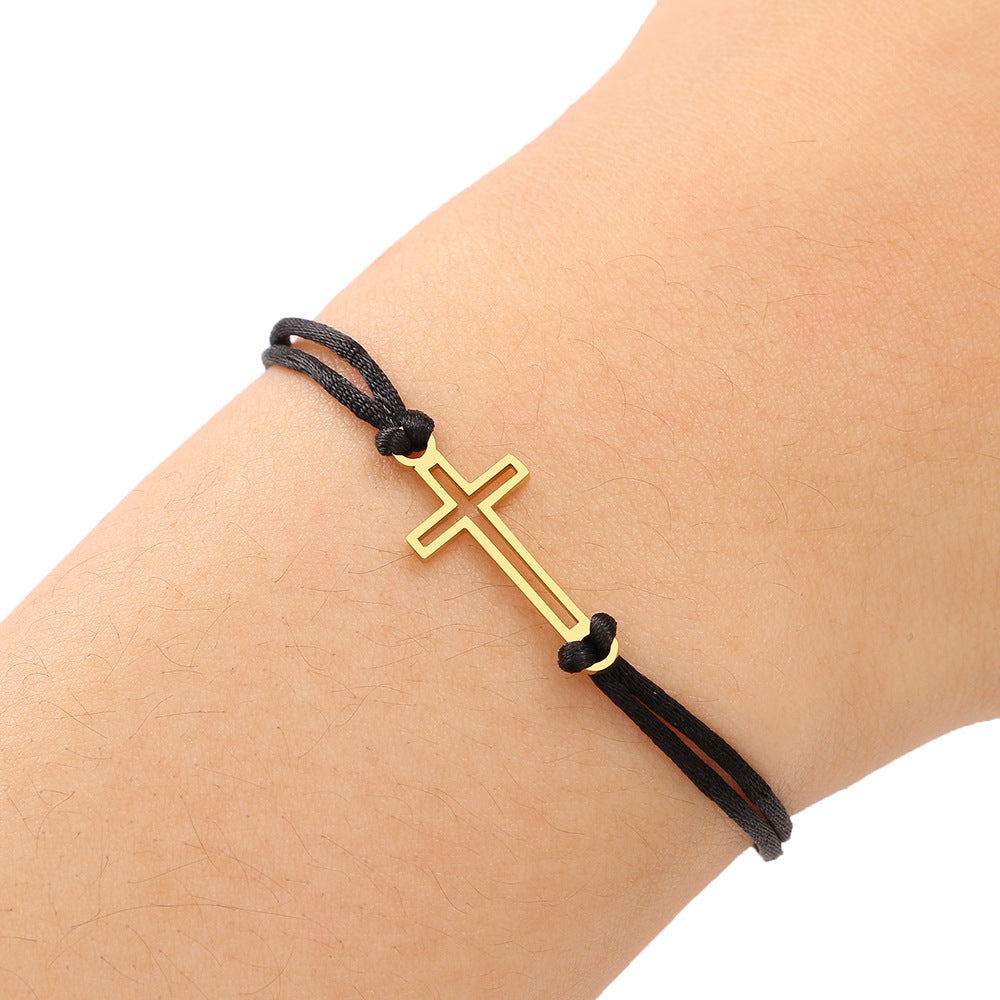 Outlined Saint Noir Bracelet (Gold)