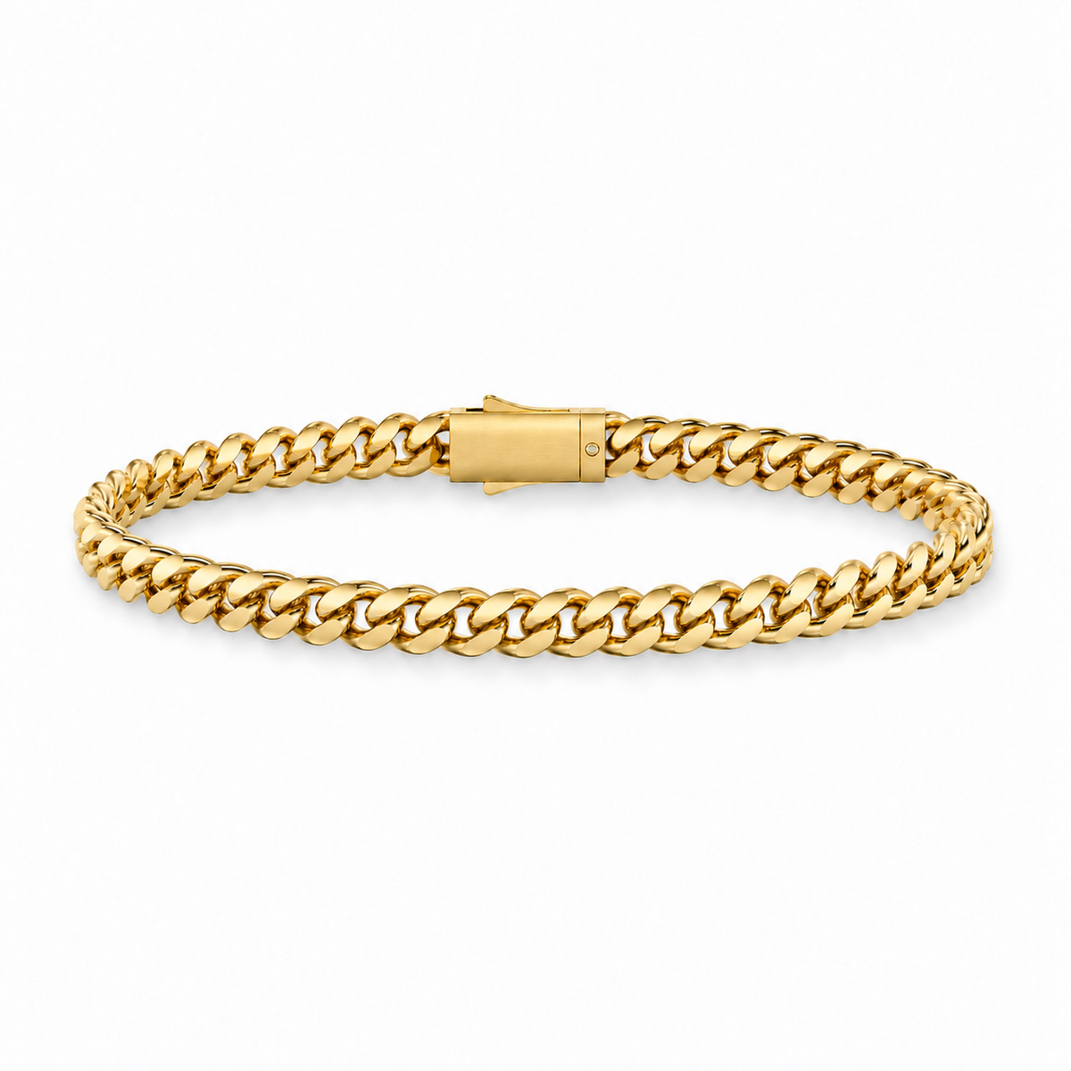 Cuban Bracelet (Gold) 4mm