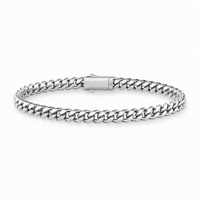 Cuban Bracelet (Silver) 4mm
