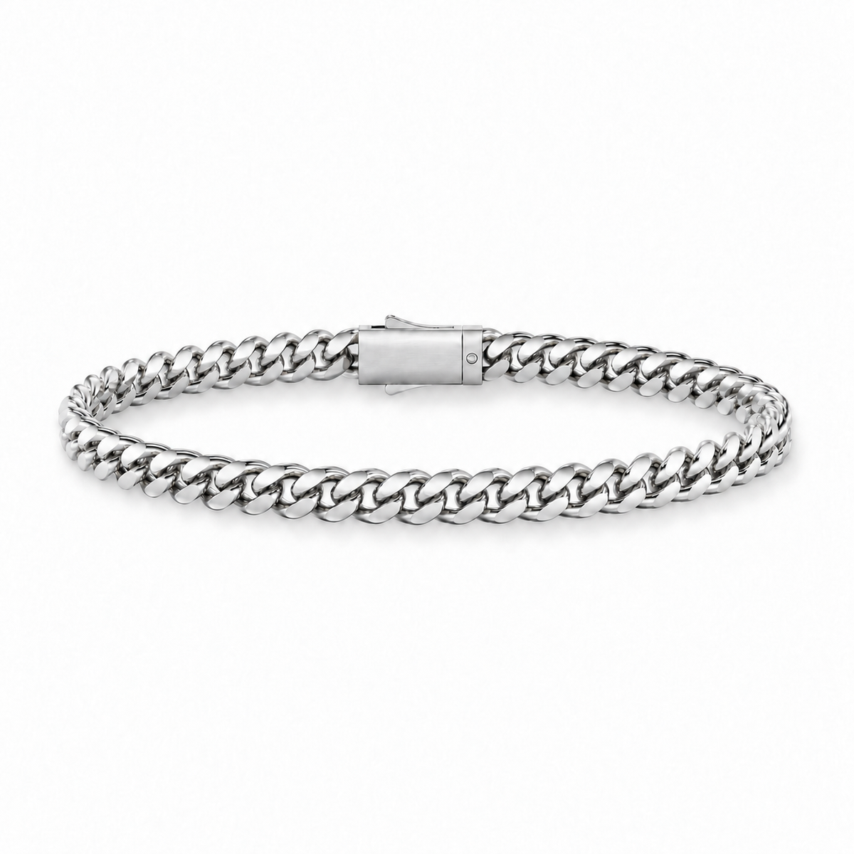 Cuban Bracelet (Silver) 4mm