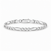 Figaro Bracelet (Silver) 3mm