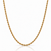 Rope Chain (Gold) 3mm
