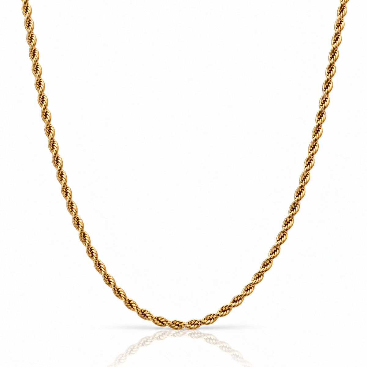 Rope Chain (Gold) 3mm