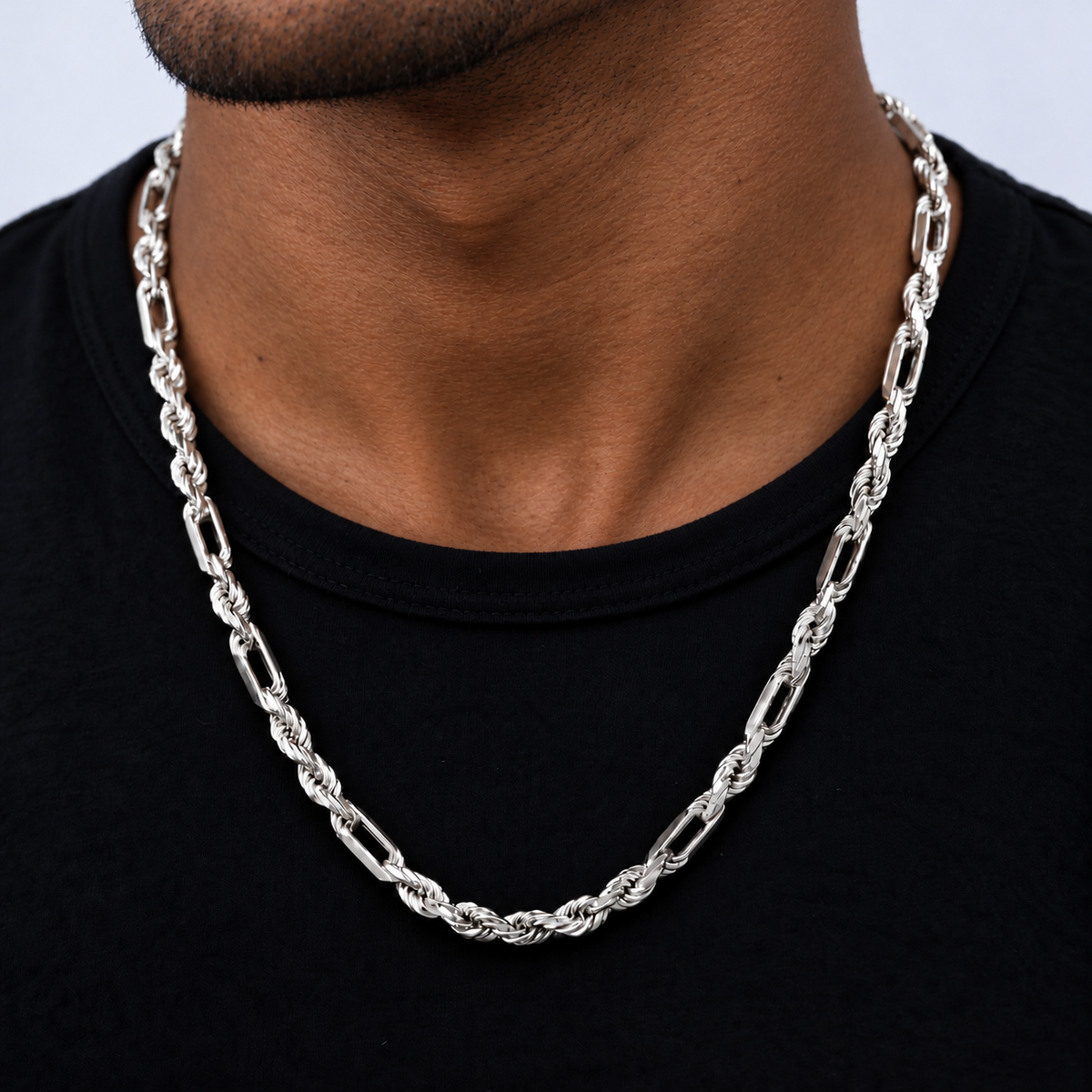 Milano-Rope Chain (Silver)