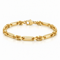 Milano Rope Bracelet (Gold) 6mm
