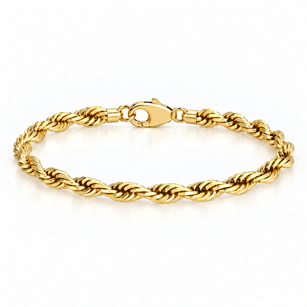 Rope Bracelet (Gold) 5mm