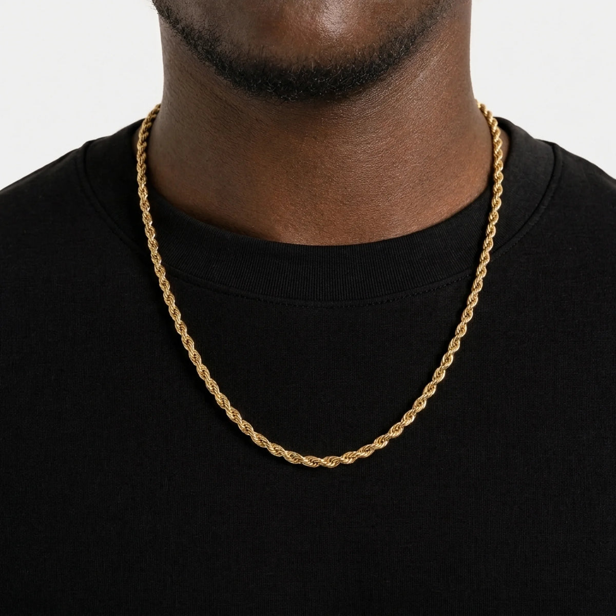 14K Gold Rope Chain