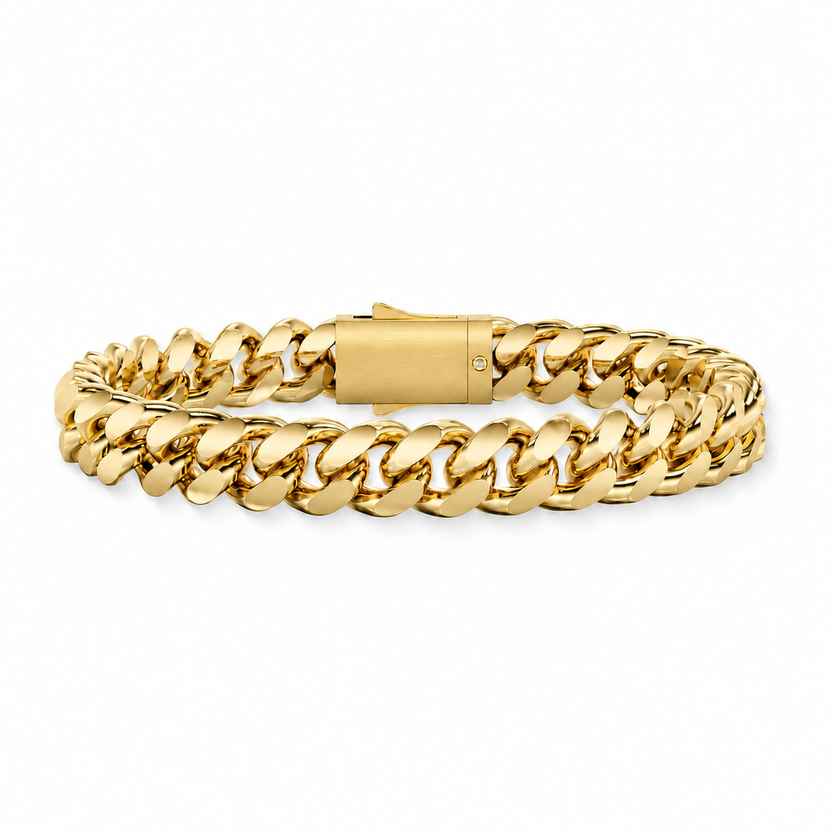 Cuban Bracelet (Gold) 8mm