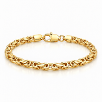 Byzatine Bracelet (Gold) 8mm