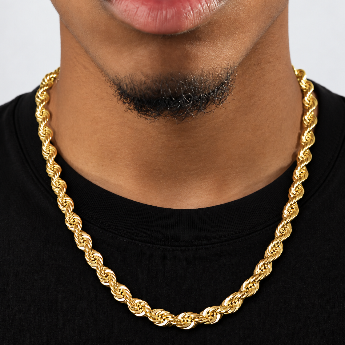 14K Gold Rope Chain