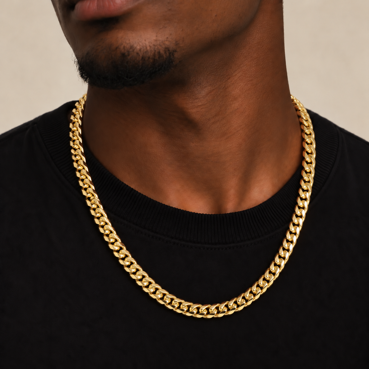 Cuban Chain (Gold) 8mm