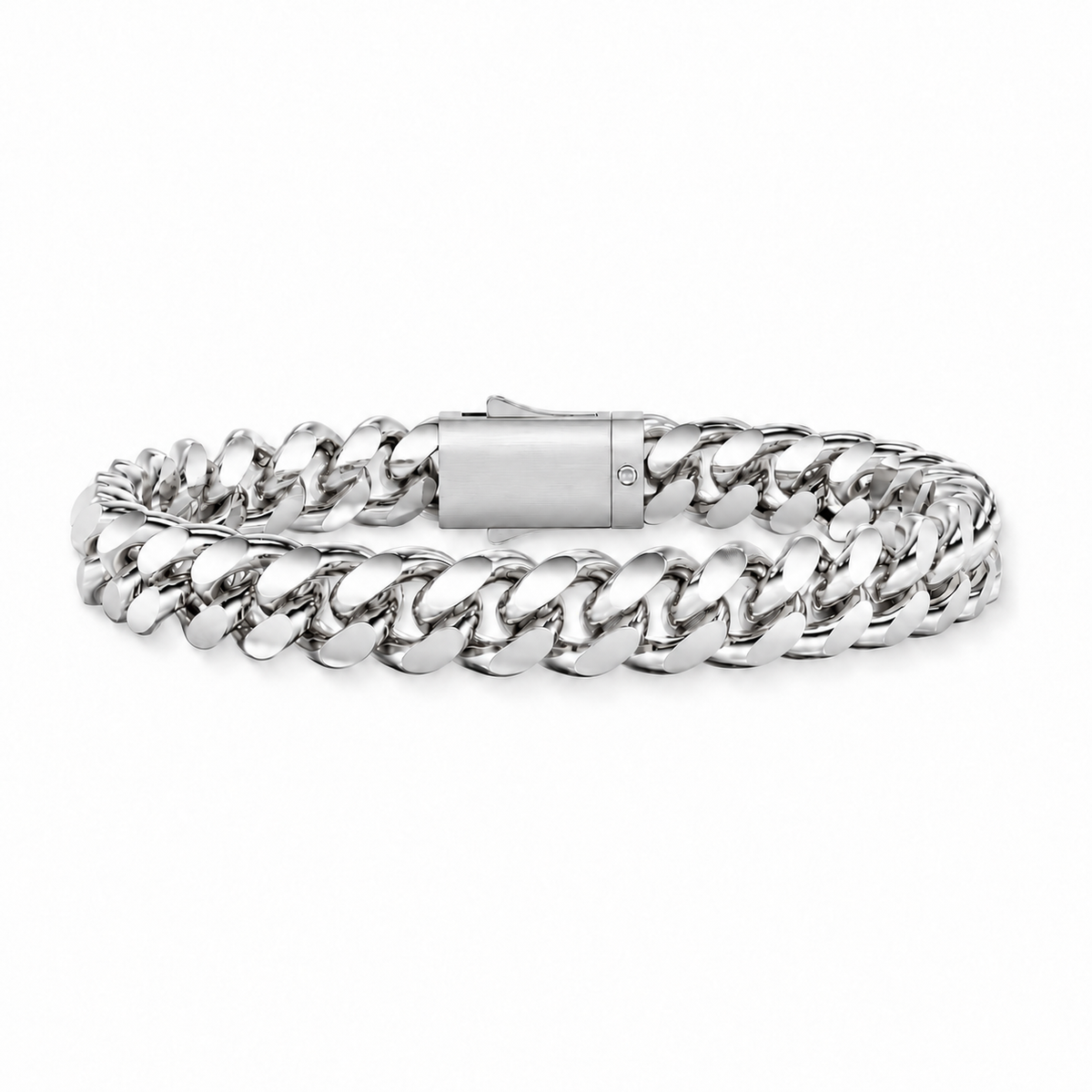 Cuban Bracelet (Silver) 8mm