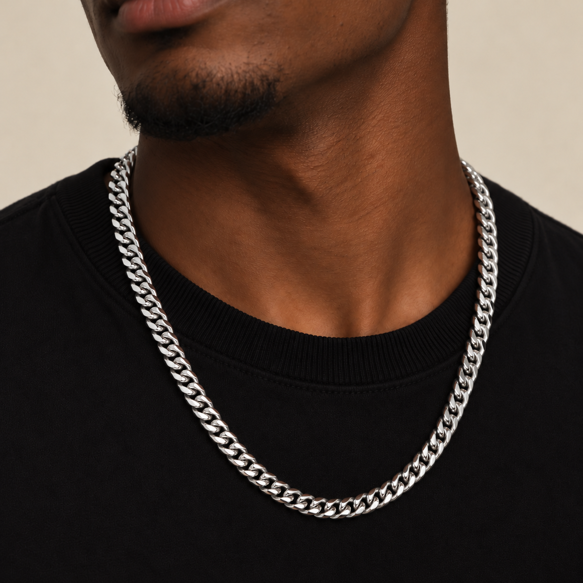 Cuban Chain (Silver) 8mm