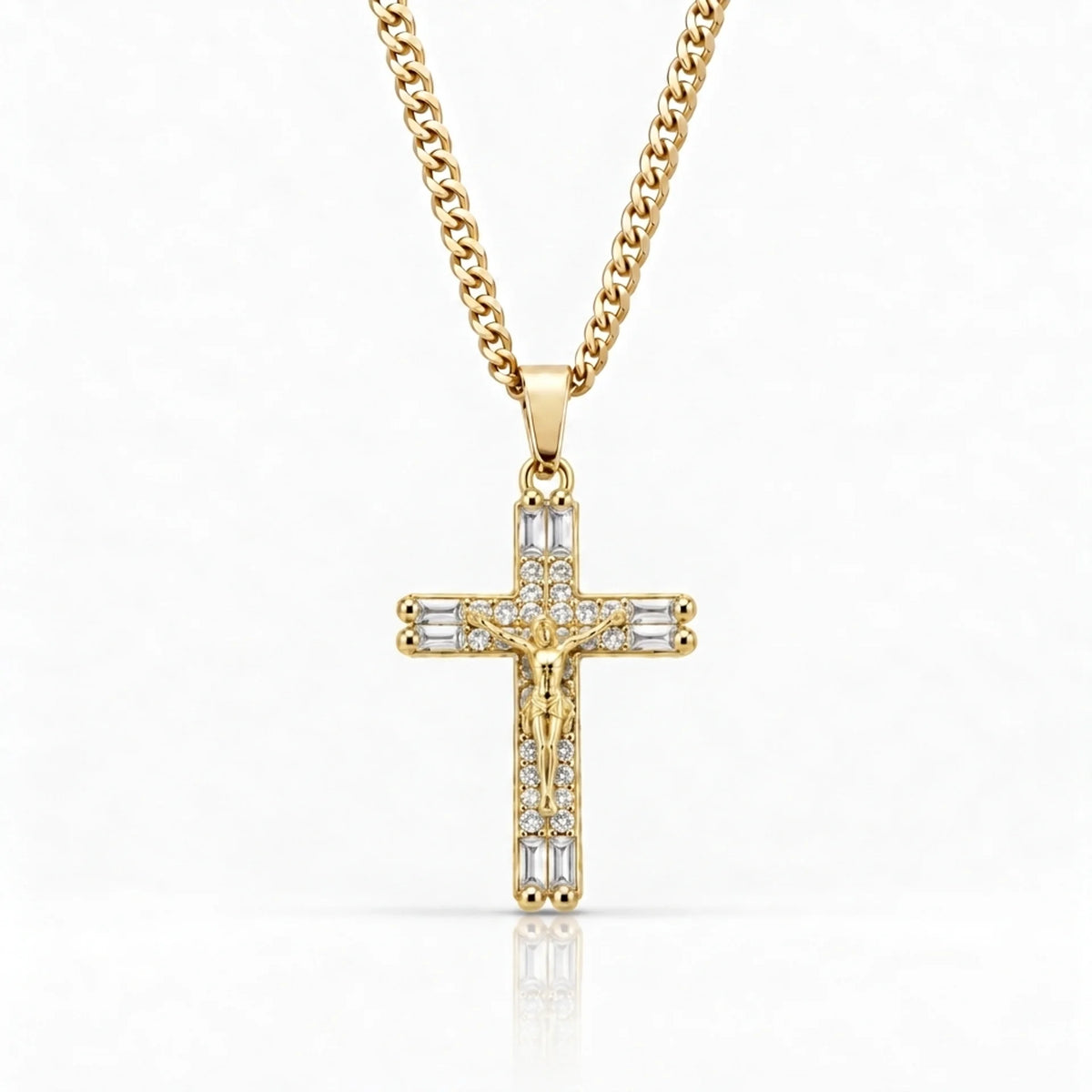 14K Basilica Crucifix