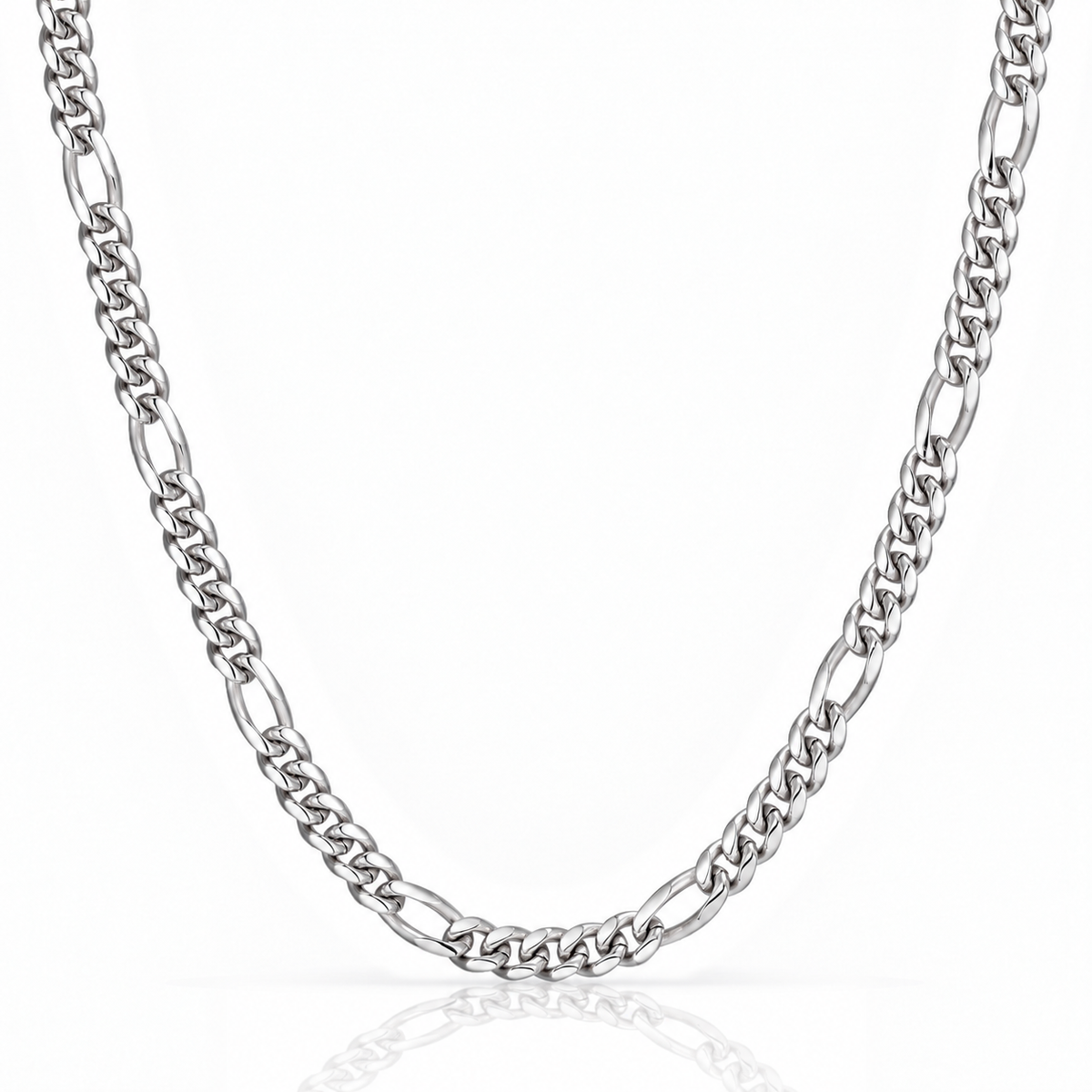 Women Figaro Chain (Silver) 6mm