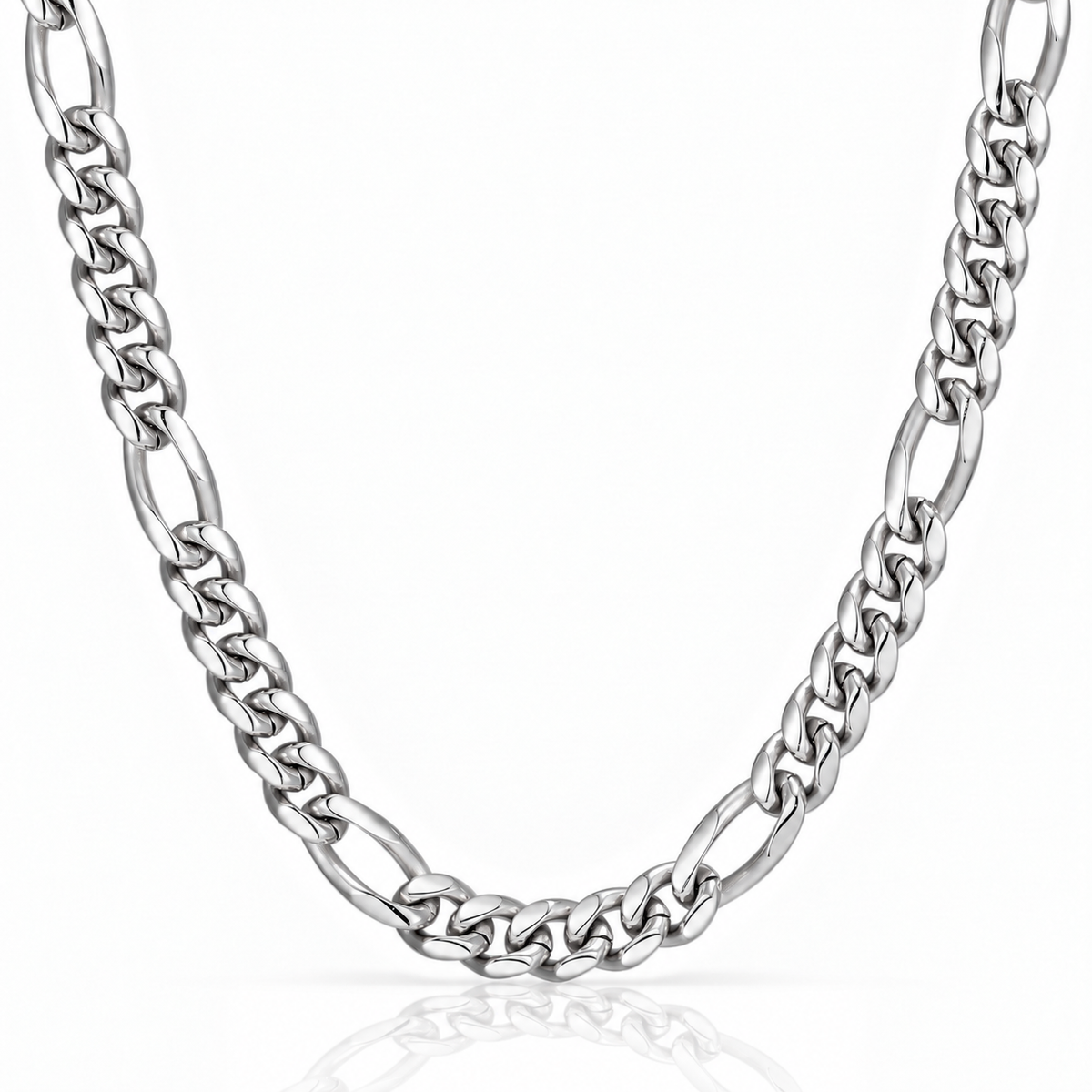Figaro Chain (Silver) 10mm