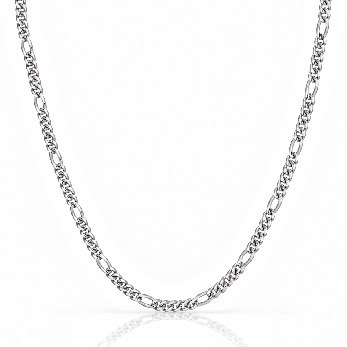 Figaro Chain (Silver) 4mm