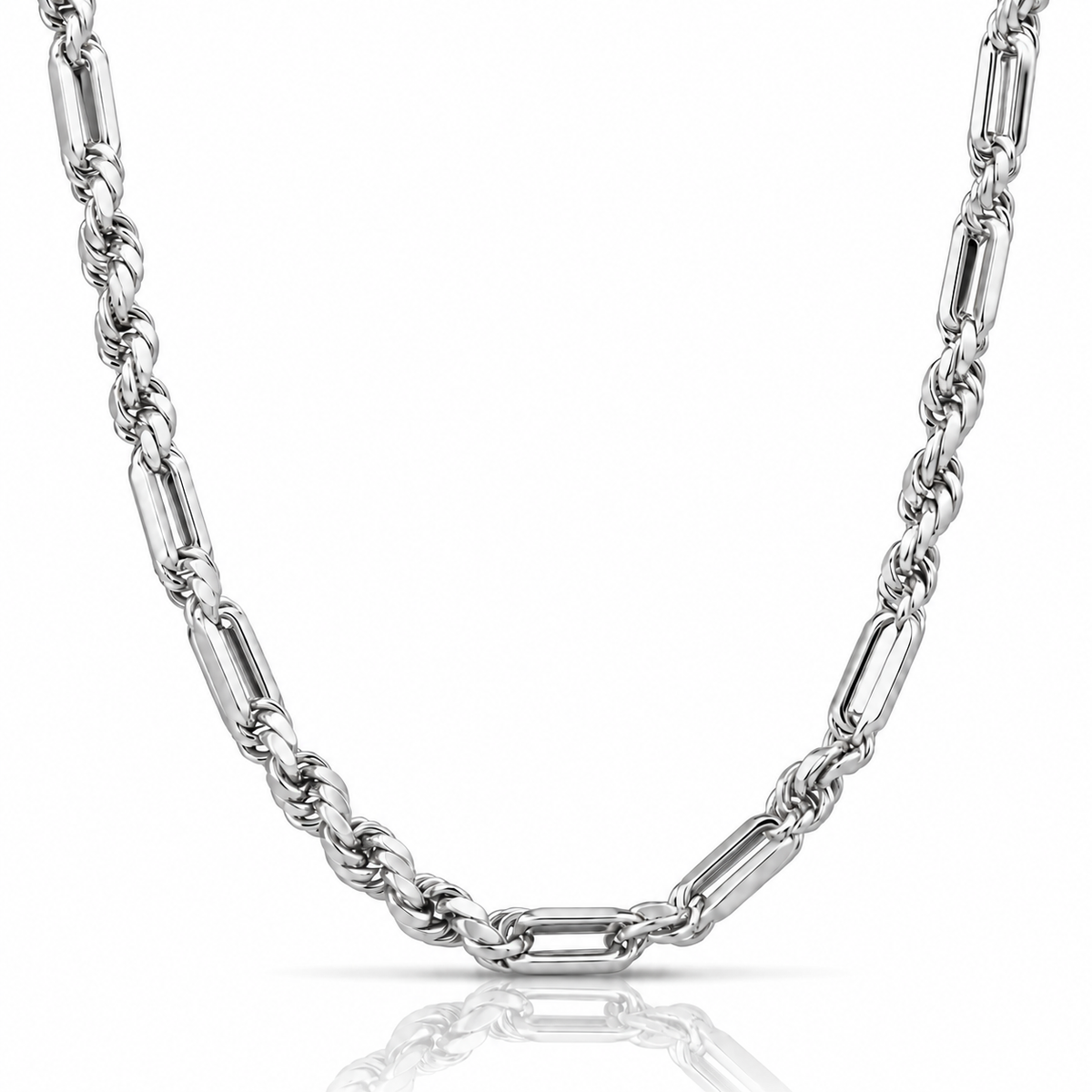 Milano-Rope Chain (Silver)