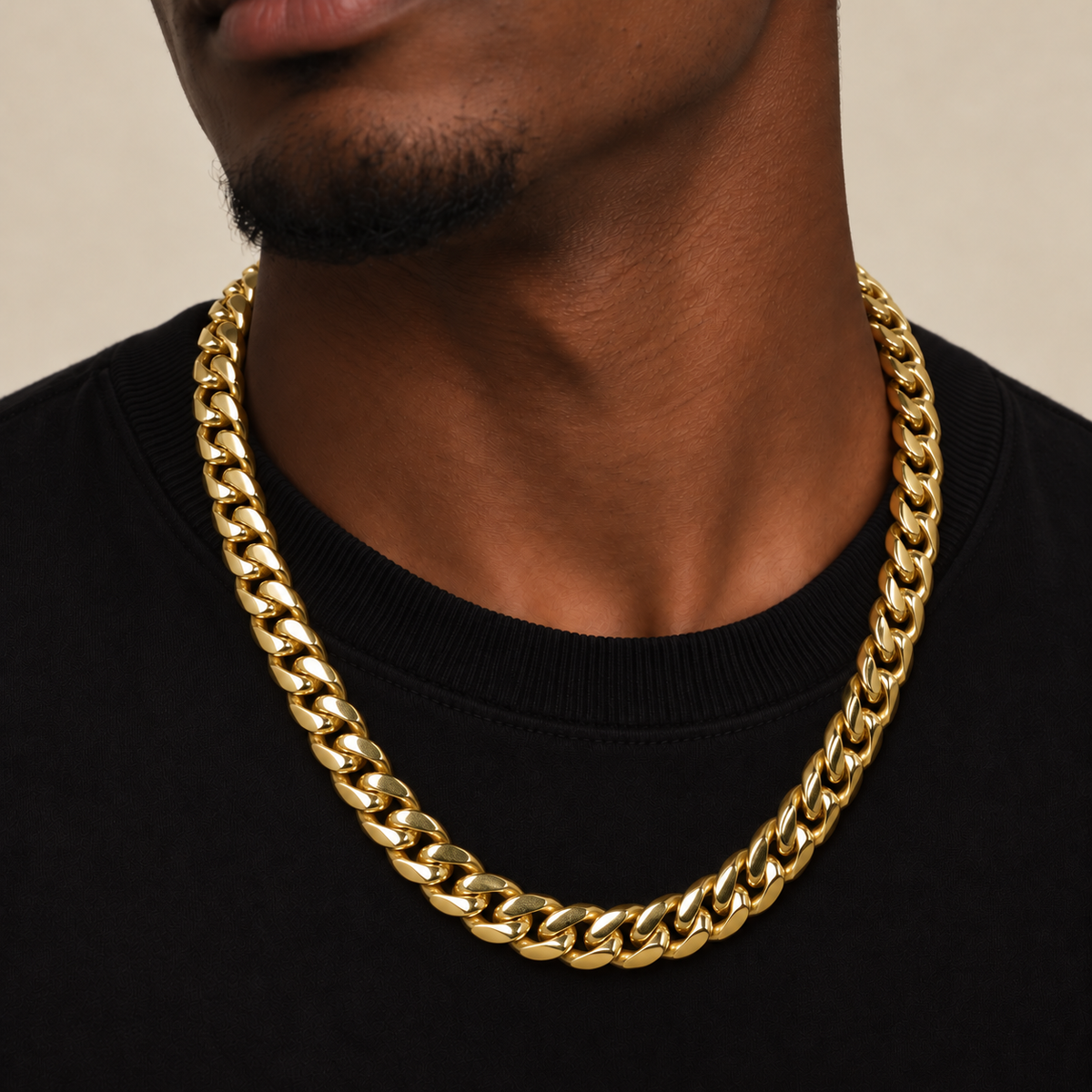 Cuban Chain (Gold) 12mm