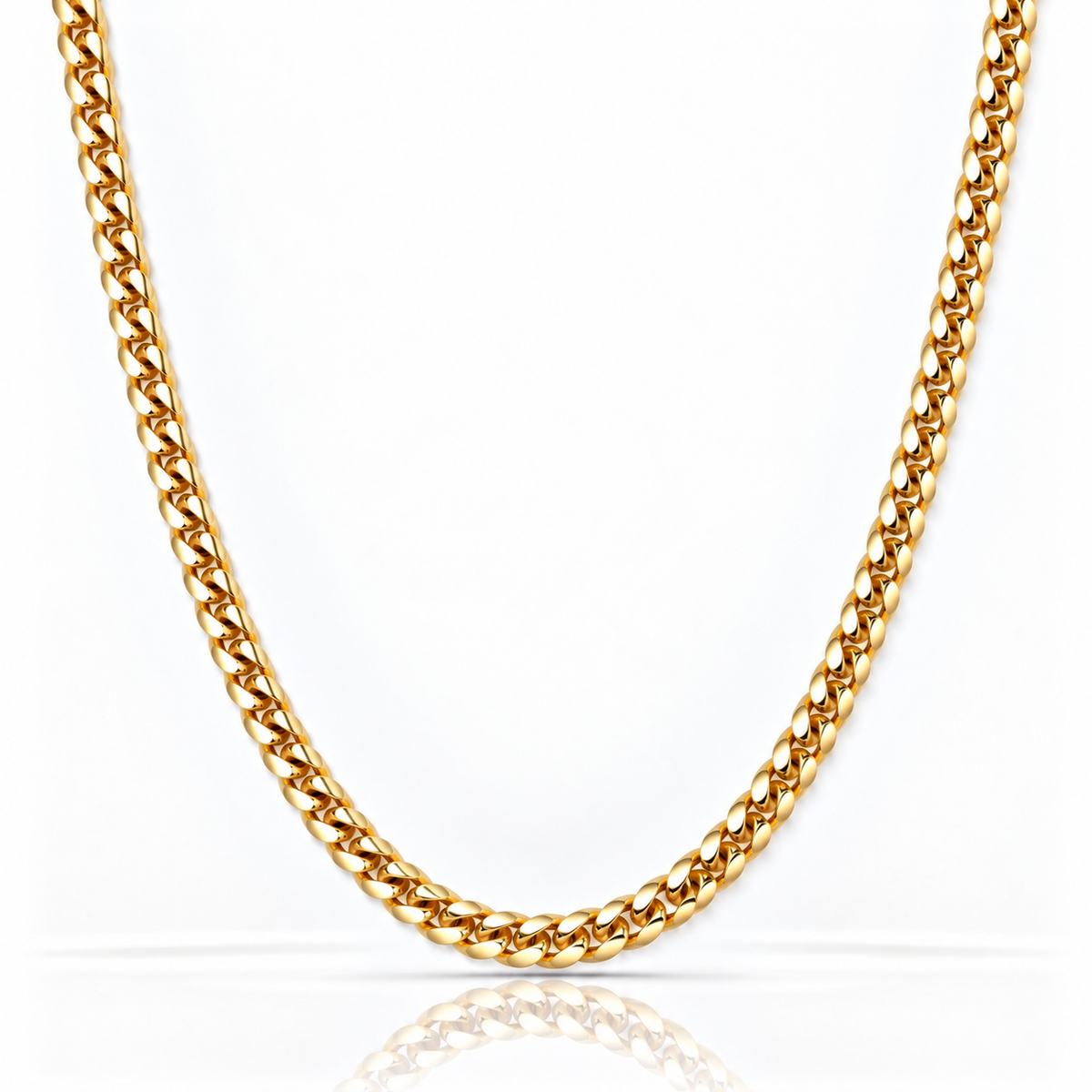 Women Cuban Chain (Gold) 5mm
