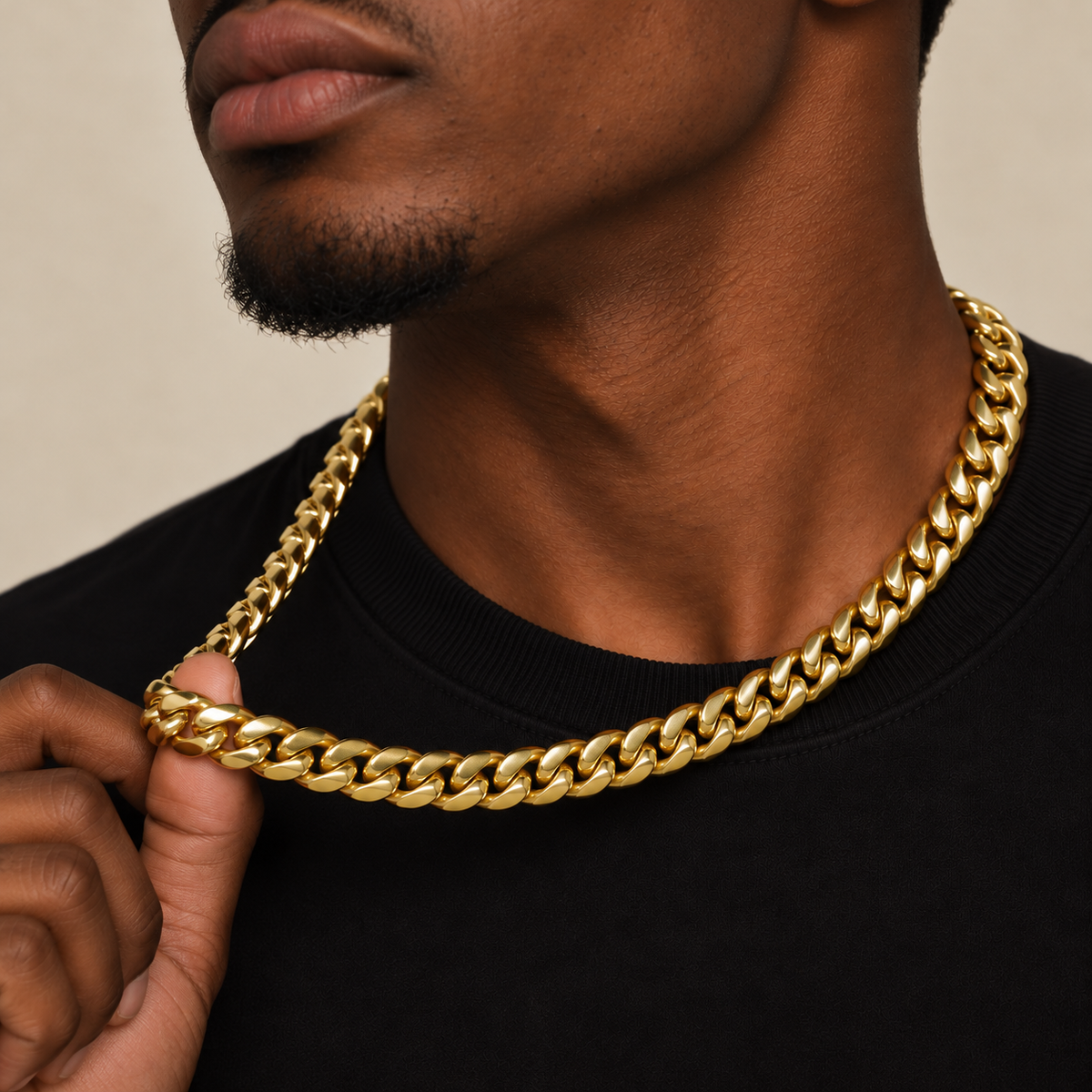 Cuban Chain (Gold) 12mm