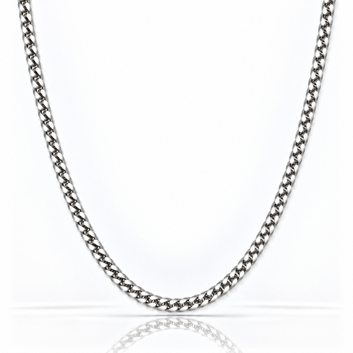 Women Cuban Chain (Silver) 3mm