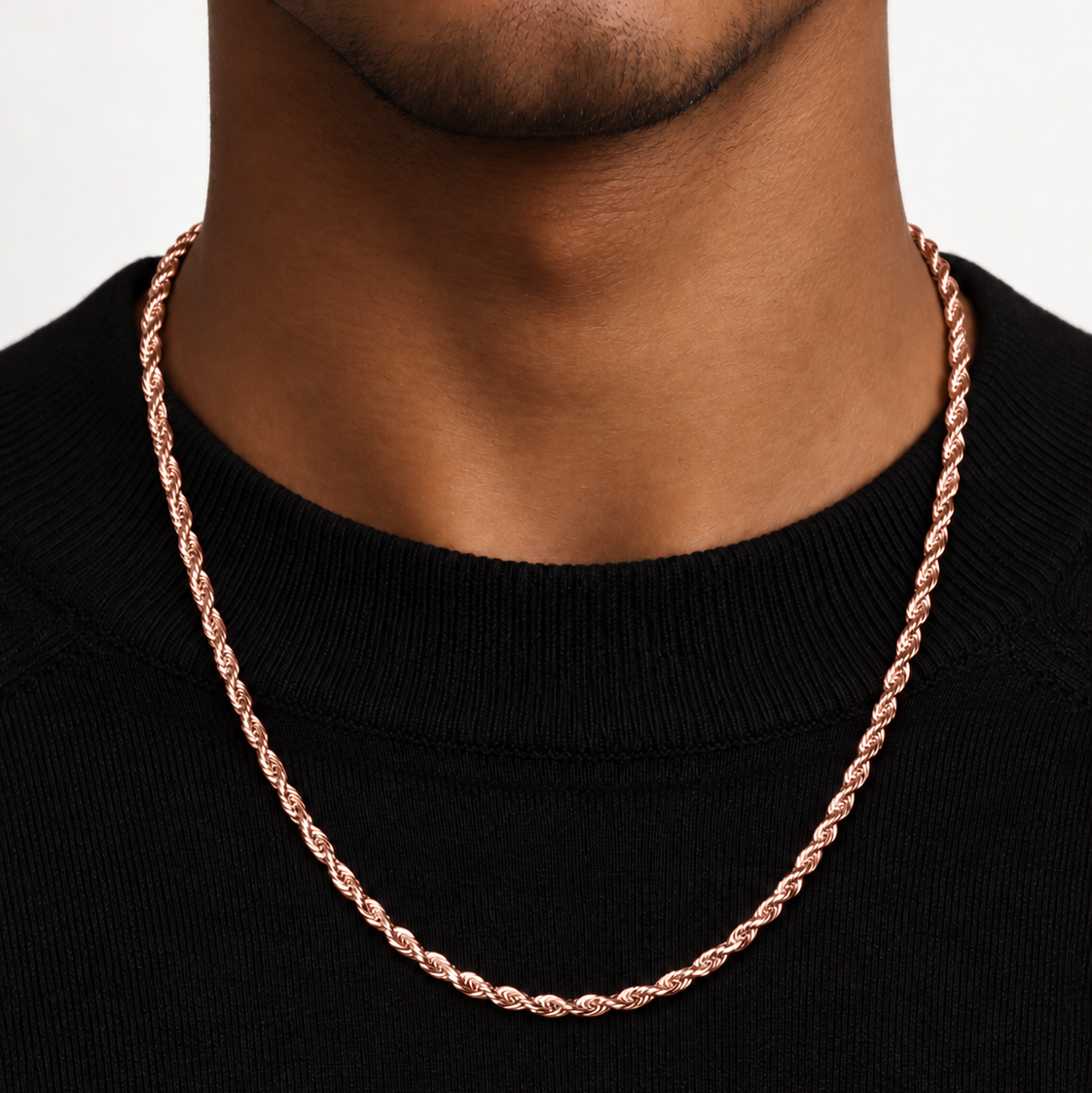 Rope Chain (Rose Gold) 3mm