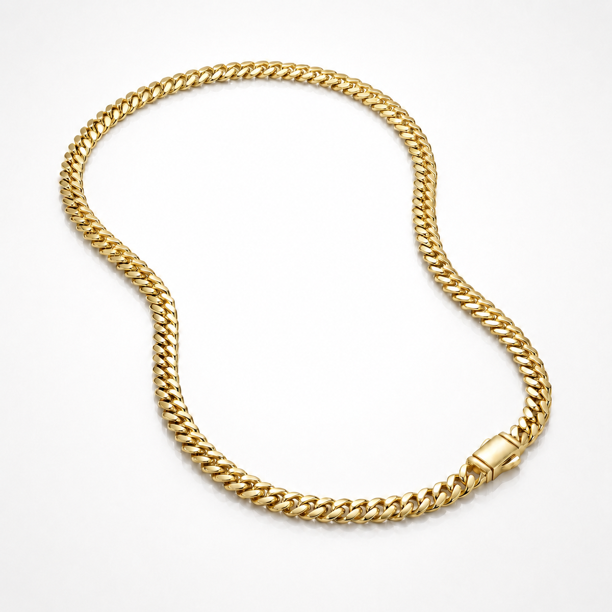 14K Gold Monaco Cuban Chain