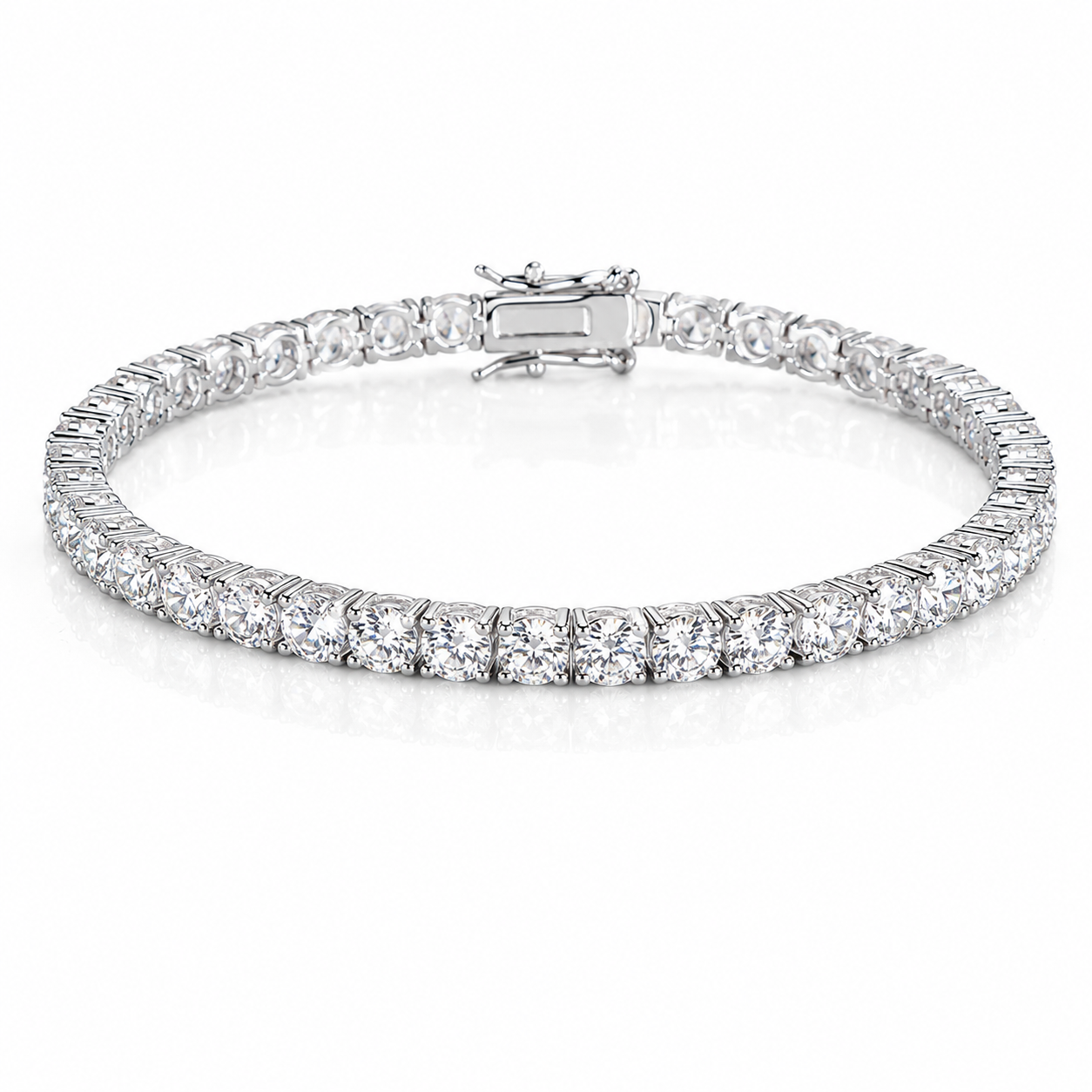 Iced Tennis Bracelet