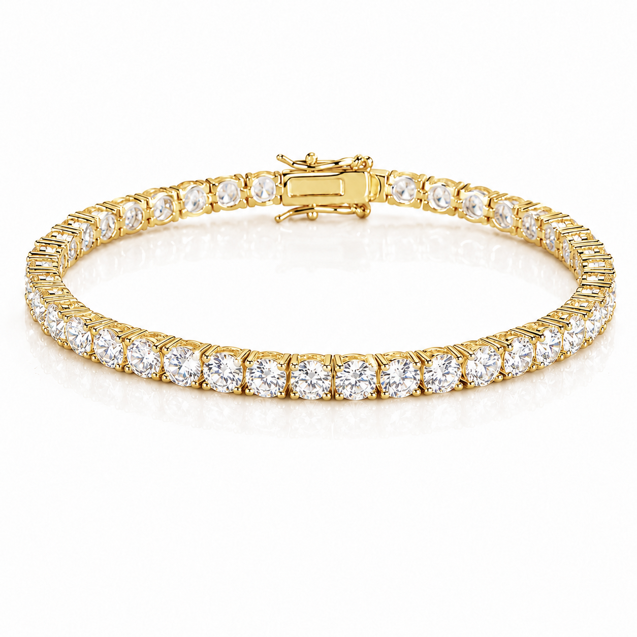 Iced Tennis Bracelet