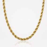 14K Gold Rope Chain