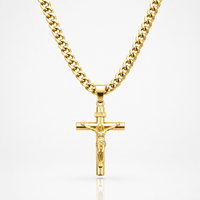Vintage 14K Gold Crucifix