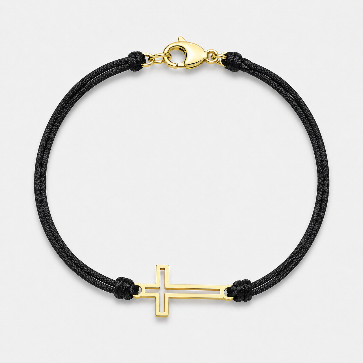 Outlined Saint Noir Bracelet (Gold)