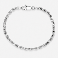 Rope Bracelet (Silver)