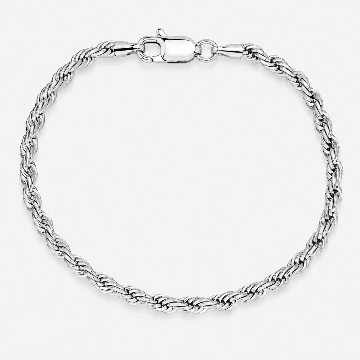 Rope Bracelet (Silver)