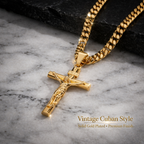 Ouro™ 14k Gold-Plated Crucifix Chains