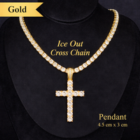 Ouro™ Ice Out Cross Chain