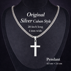 Ouro™  925 Sterling Silver Cross