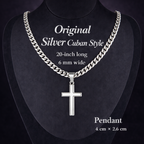 Ouro™  925 Sterling Silver Cross