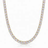 Women Tennis Chain (Gold) 5mm