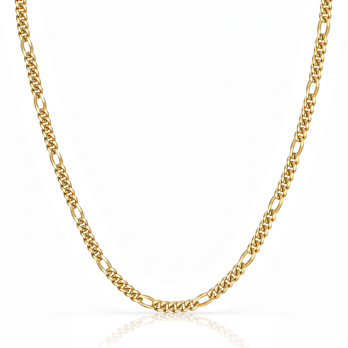 Figaro Chain (Gold) 4mm