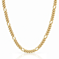 Women Figaro Chain (Gold) 6mm