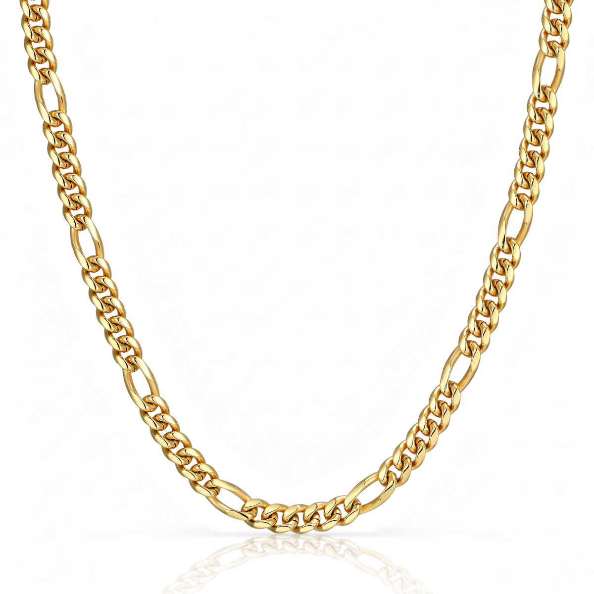 Women Figaro Chain (Gold) 6mm